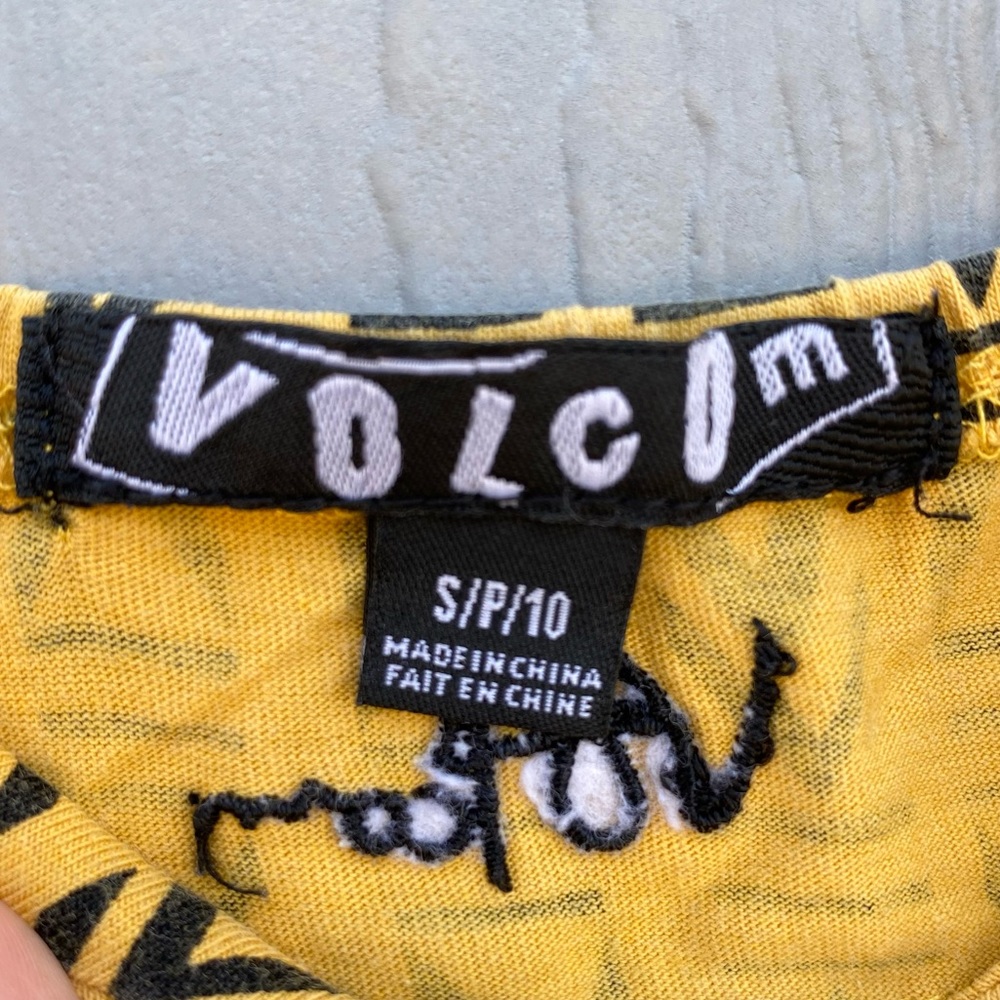 Volcom Small Euc Spaghetti Strap Mini Knee Length… - image 3